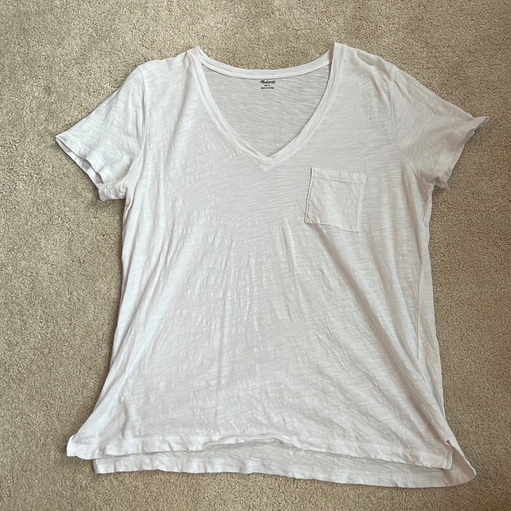Madewell white tshirt